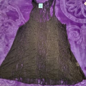 Lacey tank top